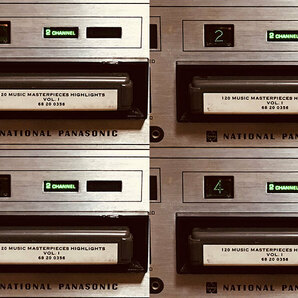 ◆8トラック・デッキ(8トラ)◆【Q8/QUAD】NATIONAL PANASONIC 8TRACK 4CH PLAY/2CH RECORD DECK RS-855U (フル装備/録音再生機)◆の画像4