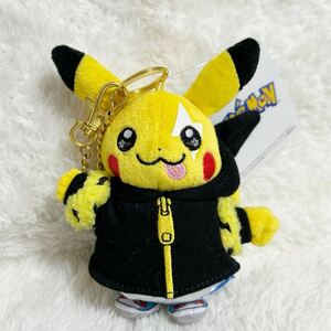 新品 タグ付き ポケモンセンター pokemon BANDFES ピカチュウ マスコット ぬいぐるみ バンド フェス ロック ポケモン pokemon 