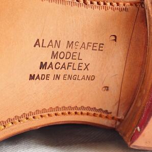 80s Alan McAfee Monk strap shoesアランマカフィーモンクスラップシューズ チャーチ製の画像9