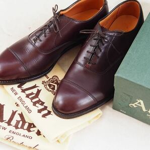 90s Alden 906 Straight tip dress shoes オールデン バーガンディ ストレートチップ