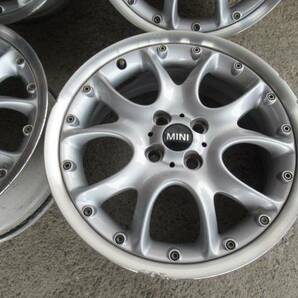 [RMDup40683] BMW ミニ R56/R55/R57 純正 17インチ アルミホイール (7J/4穴/PCD100/IS48/R58/R59/クーパー/S/クラブマン/コンバチ他)の画像6