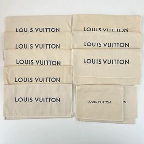 LOUIS VUITTONルイヴィトン 保存袋 布袋 財布 アクセサリー 用 10枚セット Z141の画像1