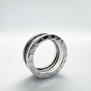 【新品・未使用】BVLGARI ブルガリ ビーゼロワン リング 指輪 アクセサリー 7.9g 48号 8号 シルバー J010