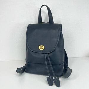 【美品】COACH コーチ オールドコーチ リュックサック バックパック ブルー系 Z183