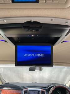 ALPINE フリップダウンモニター RSH10S-L