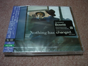 未開封2CDベスト■デヴィッド・ボウイ David Bowie ナッシング・ハズ・チェンジド オールタイム・グレイテスト・ヒッツ■QUEEN/Mick Jagger