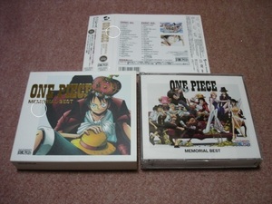 2CD+DVD■ワンピース ベスト ONE PIECE MEMORIAL BEST 初回限定盤■きただにひろし/大槻真希/Folder 5/上原多香子/タッキー＆翼/東方神起