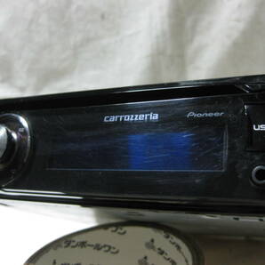 M-4590 Carrozzeria カロッツェリア DEH-P640 MP3 フロント USB AUX 1Dサイズ CDデッキ 故障品の画像3