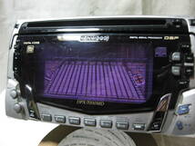 M-4611　KENWOOD　ケンウッド　DPX-7000MD　2Dサイズ　CD&MDデッキ　故障品_画像3