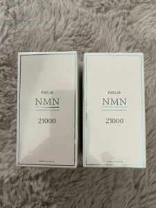 PURELAB NMN サプリメント 21,000㎎1粒に約233㎎） 日本製 高純度99％以上 腸まで届く耐酸性カプセル採用2個