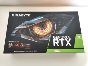 【動作品】RTX3090 GIGABYTE GV-N3090GAMING OC-24GD