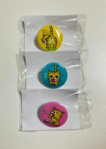 みたらしネコだんご 缶バッジ 3個セット 猫 ねこ ネコ　