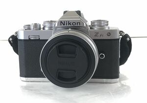 【SKT4858】通電OK Nikon ニコン Z fc デジタルカメラ NIKKOR Z DX 16-50㎜ 1:3.5-6.6 VR φ46 レンズ 箱 付属品付き