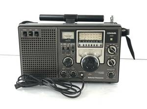 【HM1184】通電OK National Panasonic ナショナルパナソニック COUGAR クーガー 2200 ラジオ RF-2200 オーディオ機器 昭和レトロ 