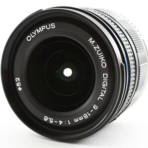 #270 外観美品！OLYMPUS M.ZUIKO DIGITAL 9-18mm F4-5.6 オリンパス ズイコー 前後キャップ・元箱つきの画像2