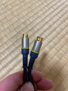 audio-technica Hi-Grade GOLD LILK S端子ケーブル　1m