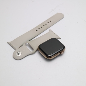 超美品 Apple Watch series4 44mm GPS+Cellular ゴールド 中古 あすつく 土日祝発送OKの画像1