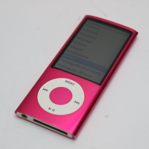 美品 iPOD nano 第5世代 16GB ピンク 即日発送 MC075J/A 本体 あすつく 土日祝発送OK