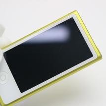 美品 iPod nano 第7世代 16GB イエロー 即日発送 MD476J/A MD476J/A Apple 本体 あすつく 土日祝発送OK_画像3