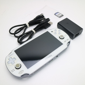 超美品 PCH-1100 PS VITA ホワイト 即日発送 game SONY PlayStation 3G/Wi-Fi 本体 あすつく 土日祝発送OK