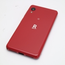 新品同様 Rakuten Mini クリムゾンレッド 即日発送 スマホ 白ロム 楽天 あすつく 土日祝発送OK_画像2