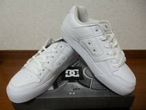 即決☆レア！限定！♪新品未使用 DC SHOES ＤＣシューズ スニーカー PURE SE SN 26.5cm ホワイト_画像8