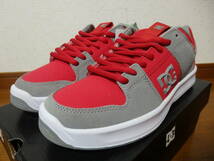  即決☆レア！限定！♪新品未使用 DC SHOES ＤＣシューズ スニーカー LYNX ZERO 27.0cm グレー レッド_画像4