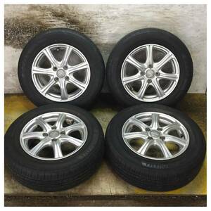 3 YOKOHAMA ECOS ES31 185/65R14 8.5分目 MANARAY ポルテ シエンタ フィールダー ノート グレイス シャトル フィット 等 *7037