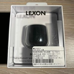 【新品未使用・未開封】Bluetooth スピーカー LEXON MINO X（ブラック） R23A001K