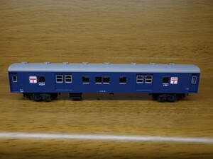 ジャンク No.22　KATO　 オユ12　10系客車　青　ブルー　郵便車　　　　　　　　　　　国鉄　旧型客車　荷物列車　貨物列車