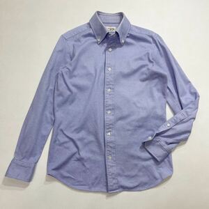 65 Maker's Shirt 鎌倉 メーカーズシャツ カマクラ Knit ストレッチ ストライプ 長袖 ボタンダウン ワイシャツ 日本製 ビジネス 40420J