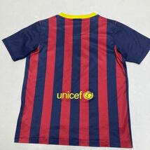 245 FCバルセロナ ユニフォーム ナイキ ジュニアL バルセロナ DRI-FIT AUTHENTIC 155cm Barcelona キッズ スペインリーグ 40406AI_画像2