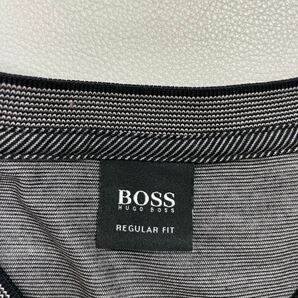 62 BOSS HUGO BOSS ヒューゴ ボス REGULAR FIT ストレッチ Vネック 半袖 Tシャツ 大きいサイズXXXL メンズ 40412M の画像3