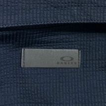 66 OAKLEY オークリー ストレッチ ボタンダウン 半袖 ポロシャツ REGULAR FIT サイズL 比翼 GOLF ゴルフ ロゴプリント スポーツ 40430P_画像5