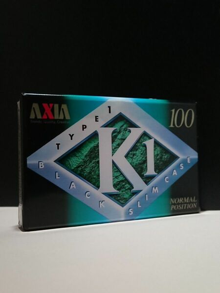 【100分 SEALED 未開封】AXIA K1C 100 カセットテープ CASSETTE TAPE■富士フィルム アクシア