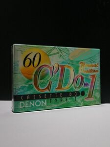 【SEALED 未開封】DENON C'Do 1 60分 カセットテープ CASSETTE TAPE■デンオン デノン C-DO1