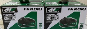 HIKOKIバッテリー　BSL36B18X 2台 リチウムイオン電池 