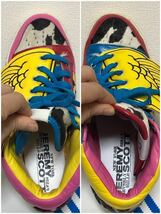 美品 adidas アディダス スニーカー Jeremy Scott ジェレミースコット × 2NE1 マルチカラー 羽根 ハラコ WINGS レディース 23.5㎝ 箱付き_画像6