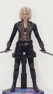 ホットトイズ ムービーマスターピース ブラックウィドウ アベンジャーズ インフィニティウォー HOTTOYS