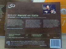 Berlioz : Sir Colin Davis Tabea Zimmermann / Harold En Italie CD LSO LIVE London Symphony Orchestra ベルリオーズ コリンデイヴィス_画像2