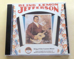 Blind Lemon Jefferson / King Of The Country Blues CD ブラインド・レモン・ジェファーソン テキサスブルース 