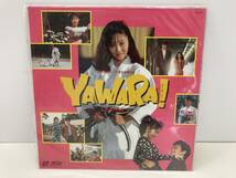 ★◆【USED】浅香唯 YAWARA! LD 実写 1989年度作品 昭和 アイドル 柔道 レーザーディスク 貴重 当時物 80サイズ_画像1