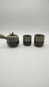 日本 茶道具 松島 セット 茶器 金工 瓷器 有田焼 日本美術