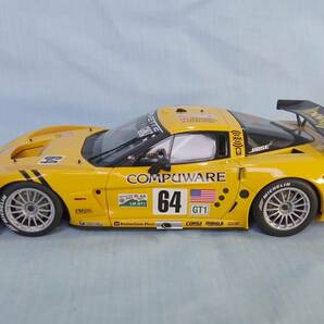 1/18 AUTOart オートアート シボレーコルベット #64 CORVETTE C6-R 中古品箱なしの画像2