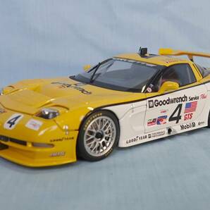 1/18 AUTOart オートアート シボレーコルベット #4 CORVETTE C6-R 中古品箱なしの画像3