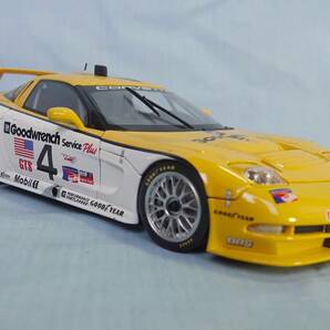 1/18 AUTOart オートアート シボレーコルベット #4 CORVETTE C6-R 中古品箱なしの画像5