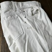 ヘルムートラング　ホワイトパンツ ホワイトデニムパンツ HELMUT LANG Mサイズ　古着　ジーンズ_画像9