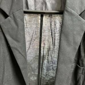 ブレザー ジャケット 黒 ヨージヤマモト Yohji Yamamoto 古着 サイズ3の画像4