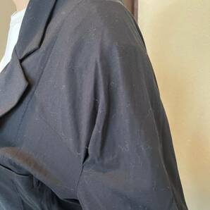 ブレザー ジャケット 黒 ヨージヤマモト Yohji Yamamoto 古着 サイズ3の画像8