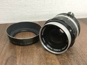 H1016 Nikon ニコン Non-Ai NIKKOR-S Auto 35mm F2.8 非Ai 一眼レフ カメラレンズ 単焦点 広角 動作確認済み